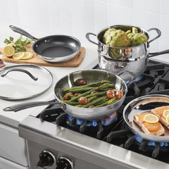 Radiant Pro Stainless with Brushed Titanium Finish 11-Pc Set